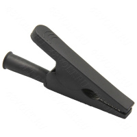 Зажим крокодил 30A 20mm черный